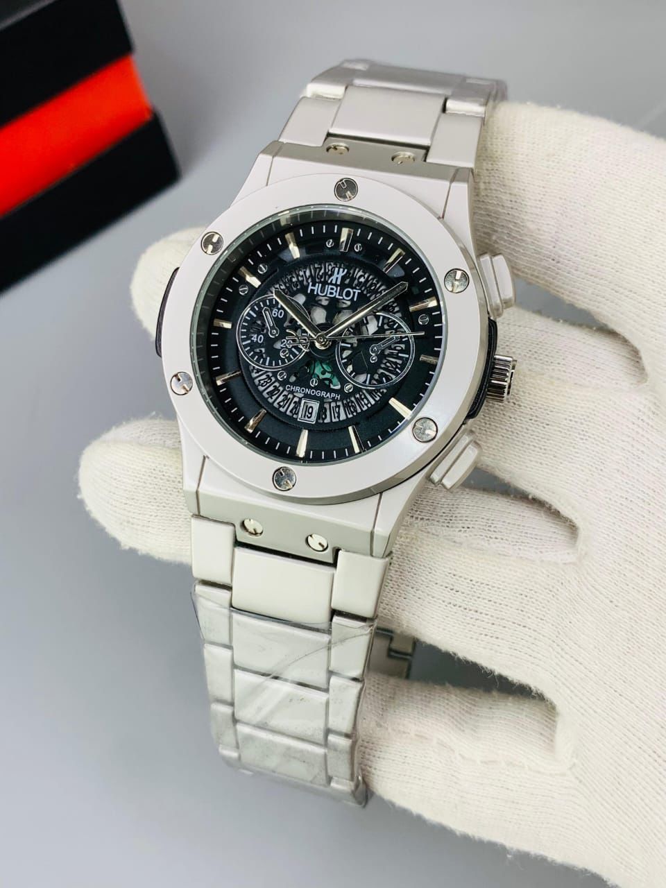 Hublot in chain strap  Heavy weighted