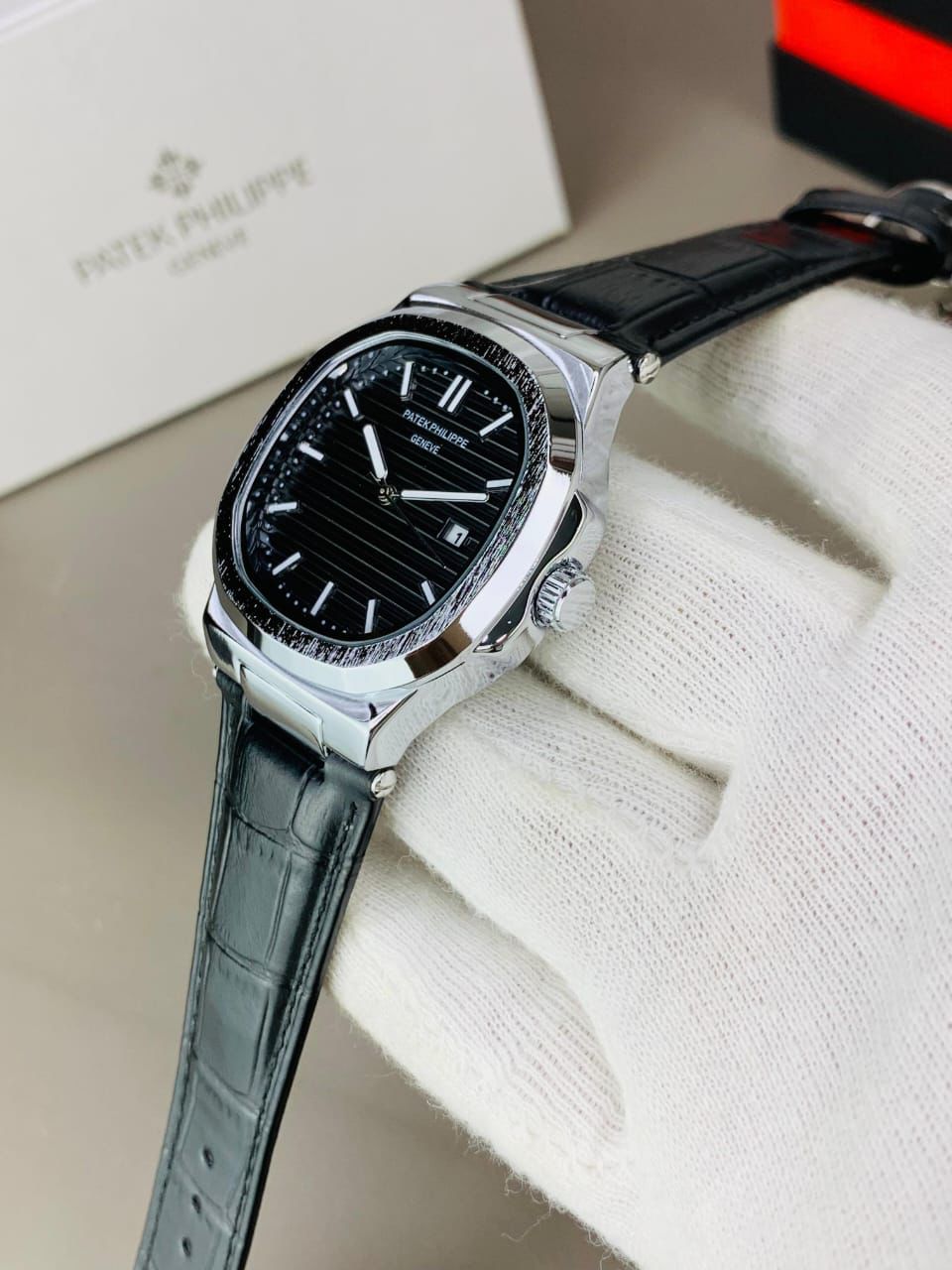 Patek phillipe in leather strap