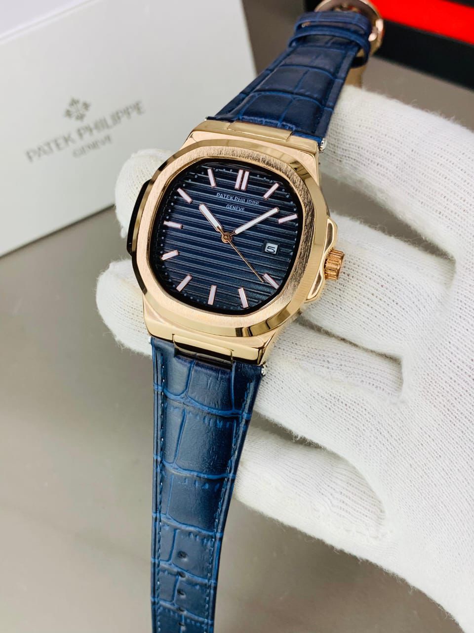 Patek phillipe in leather strap